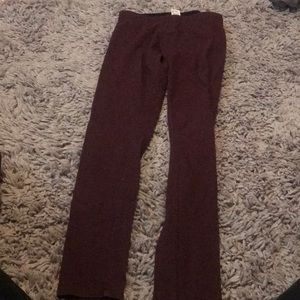 Maroon Leggings size xs